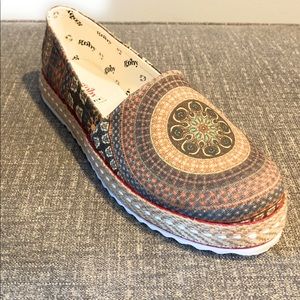 Goby Womens San1704 Flat Shoes Espadrille Size 9US